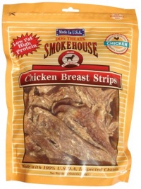 Smokehouse 100-Percent Natural Chicken Breast Strips Dog Treats, 16-Ounce Smokehouse 100-Percent Natural Chicken Breast Strips Dog Treats, 16-Ounce