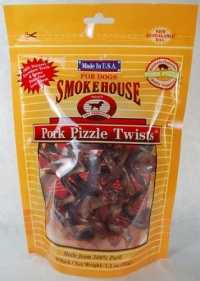 Smokehouse USA Porky Pizzle Twists 10 pk Resealable Bag Smokehouse USA Porky Pizzle Twists 10 pk Resealable Bag
