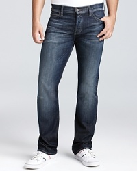 7 For All Mankind expands your off-duty wardrobe with the Standard jeans in Nite Shadow--a medium wash with faded details that exude laid-back cool. 7 For All Mankind expands your off-duty wardrobe with the Standard jeans in Nite Shadow--a medium wash with faded details that exude laid-back cool.