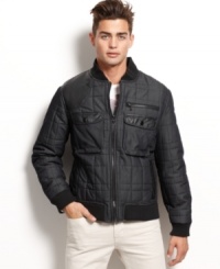 Sleek and sophisticated, this Bar II lightweight jacket is perfect for fall. (Clearance) Sleek and sophisticated, this Bar II lightweight jacket is perfect for fall. (Clearance)