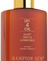 Hampton Sun SPF 4 Sun Tanning Oil, 4.0 Ounce