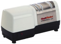 Chef's Choice 220 Hybrid Diamond Hone Knife Sharpener, White and Brushed Stainless Steel Chef's Choice 220 Hybrid Diamond Hone Knife Sharpener, White and Brushed Stainless Steel