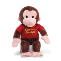 Gund Curious George Red Shirt 12 Plush Gund Curious George Red Shirt 12 Plush