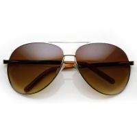 Designer Inspired Large Metal Aviator Sunglasses Designer Inspired Large Metal Aviator Sunglasses