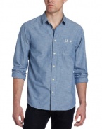 Fred Perry Men's Bleached Chambray Shirt