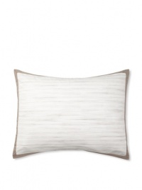 Vera Wang Ribbon Stripe One Standard Sham Multicolored Vera Wang Ribbon Stripe One Standard Sham Multicolored