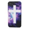 Highsound Nice Fashion Night Sky Cross Sign Hard Back Protector Case Cover for iPhone 4 4S