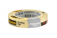Scotch Masking Tape for Production Painting, 1-Inch by 60-Yard, 9-Pack Scotch Masking Tape for Production Painting, 1-Inch by 60-Yard, 9-Pack