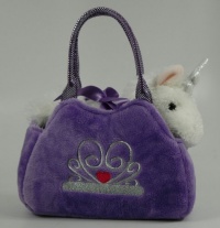 Aurora World Princess Unicorn Fancy Pals Pet Carrier Purse Aurora World Princess Unicorn Fancy Pals Pet Carrier Purse