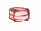 Iittala Vitrini Square Box, 2.4-Inch, Salmon Pink