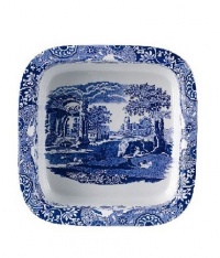 Spode Blue Italian Square Dish Spode Blue Italian Square Dish
