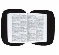 NEW Black Genuine Leather Bible Cover Case NEW Black Genuine Leather Bible Cover Case