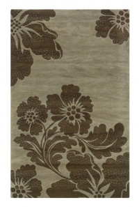 Rizzy Home PR0851 Pandora 8-Feet by 8-Feet Round Area Rug, Green Rizzy Home PR0851 Pandora 8-Feet by 8-Feet Round Area Rug, Green