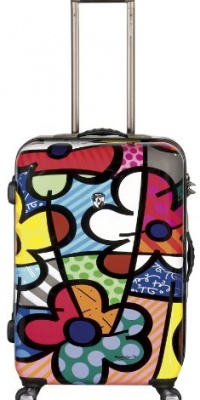 Heys USA Luggage Britto Flowers 26 Inch Hardside Spinner, Flowers, 26 Inch Heys USA Luggage Britto Flowers 26 Inch Hardside Spinner, Flowers, 26 Inch