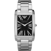 Armani Super Slim Black Dial Men's watch #AR2053 Armani Super Slim Black Dial Men's watch #AR2053