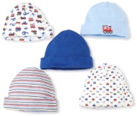 Gerber Baby-Boys Newborn 5 Pack Cars And Trucks Caps Gerber Baby-Boys Newborn 5 Pack Cars And Trucks Caps