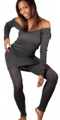 Charcoal Medium Dance Workout Outfit by KD dance, Ballet Neck Tunic & Matching Stretch Knit Low Rise Tights, Dancer Chic, Soft, Cozy & Durable, Made In New York City USA Charcoal Medium Dance Workout Outfit by KD dance, Ballet Neck Tunic & Matching Stretch Knit Low Rise Tights, Dancer Chic, Soft, Cozy & Durable, Made In New York City USA