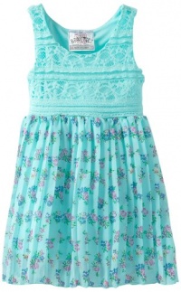 Beautees Girls 2-6X Babydoll Dress, Mint, 5 Beautees Girls 2-6X Babydoll Dress, Mint, 5