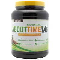 SDC Nutrition About Time Vegan Protein Supplement, Chocolate, 2 Pound