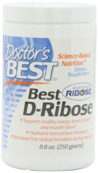 Doctor's Best Best D-Ribose Featuring Bioenergy Ribose, 250-Gram Doctor's Best Best D-Ribose Featuring Bioenergy Ribose, 250-Gram
