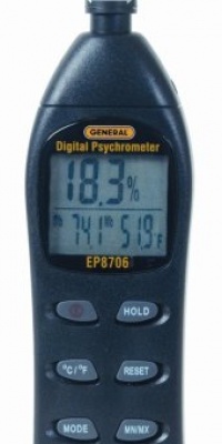 General Tools EP8706 Digital Psychrometer General Tools EP8706 Digital Psychrometer
