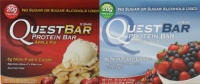 Quest Bar Fruit Lovers Bundle - 2 Items: Apple Pie 12 Pack and Mixed Berry 12 Pack