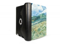 iPad 3 - 360 Degree Rotating Leather & Suede Case Wheatfield with Mountains in the Background , Vincent van Gogh, 1889 Cover for the 3rd Generation iPad iPad 3 - 360 Degree Rotating Leather & Suede Case Wheatfield with Mountains in the Background , Vincent van Gogh, 1889 Cover for the 3rd Generation iPad
