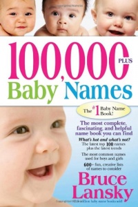 100,000 + BABY NAMES:The Most Complete Baby Name Book 100,000 + BABY NAMES:The Most Complete Baby Name Book
