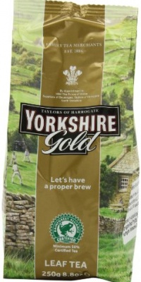 Taylors of Harrogate, Yorkshire Gold Tea, Loose Leaf, 8.8-Ounce Packages (Pack of 3) Taylors of Harrogate, Yorkshire Gold Tea, Loose Leaf, 8.8-Ounce Packages (Pack of 3)