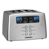 Cuisinart Touch-To-Toast Digital Toaster, CPT-4: 4 Slice Cuisinart Touch-To-Toast Digital Toaster, CPT-4: 4 Slice