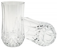Cristal D'Arques Longchamp 11-1/4 Ounce Tumbler, Set of 4 Cristal D'Arques Longchamp 11-1/4 Ounce Tumbler, Set of 4