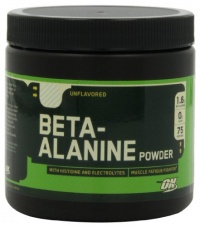 Optimum Nutrition Beta-Alanine, Unflavored, 7.15 Ounce Optimum Nutrition Beta-Alanine, Unflavored, 7.15 Ounce