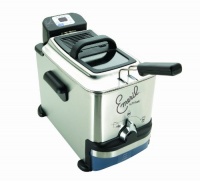 Emeril by T-fal FR700951 2.65-Pound / 3.3-Liter Stainless Steel Digital Immersion Deep Fryer with Easy Clean System, Silver Emeril by T-fal FR700951 2.65-Pound / 3.3-Liter Stainless Steel Digital Immersion Deep Fryer with Easy Clean System, Silver