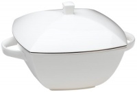 Mikasa Couture Platinum Covered Casserole Mikasa Couture Platinum Covered Casserole