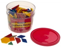 Plastic Pattern Blocks (Set of 250) Plastic Pattern Blocks (Set of 250)