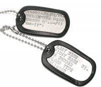 Custom Military Dog Tags Army ID Custom Military Dog Tags Army ID