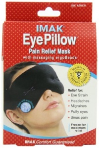 IMAK Eye Pillow, Black IMAK Eye Pillow, Black