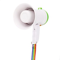 HDE® 25W Mini Bull Horn Megaphone with Lanyard HDE® 25W Mini Bull Horn Megaphone with Lanyard