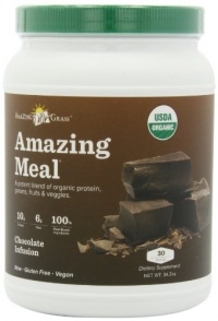 Amazing Grass Amazing Meal Mix, Chocolate, 30 Serving Amazing Grass Amazing Meal Mix, Chocolate, 30 Serving