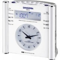 Sangean America RCR3 Radio-Controlled Atomic Digital AM/FM Clock Radio (White) Sangean America RCR3 Radio-Controlled Atomic Digital AM/FM Clock Radio (White)