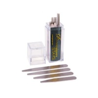 26 Premium Metal Collar Stays 4 Sizes Included in Clear Box 26 Premium Metal Collar Stays 4 Sizes Included in Clear Box