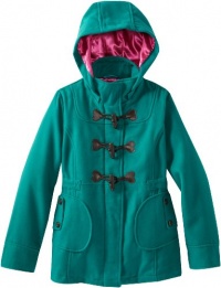 Dollhouse Girls 7-16 Wool Peacoat, Teal, 7/8 Dollhouse Girls 7-16 Wool Peacoat, Teal, 7/8