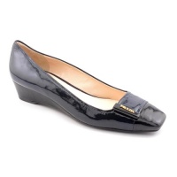 Prada Vernice Bicolo Wedges Heels Shoes Blue Womens Prada Vernice Bicolo Wedges Heels Shoes Blue Womens