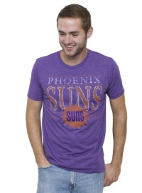 NBA Phoenix Suns Men's Vintage Solid Short Sleeve Crew T-Shirt, Plum NBA Phoenix Suns Men's Vintage Solid Short Sleeve Crew T-Shirt, Plum