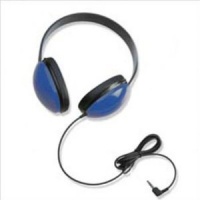Califone Listening First Stereo Headphones - Blue Califone Listening First Stereo Headphones - Blue