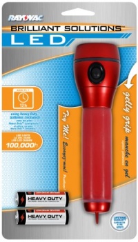 Rayovac BRSGELI2AA-B Bright Solutions LED Gelly Grip Flashlight, 2AA Batteries Included, Colors Will Vary Rayovac BRSGELI2AA-B Bright Solutions LED Gelly Grip Flashlight, 2AA Batteries Included, Colors Will Vary