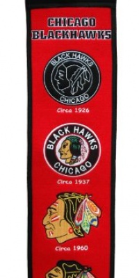 Chicago Blackhawks Heritage Banner by Winning Streak Chicago Blackhawks Heritage Banner by Winning Streak
