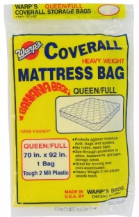 Warp Brothers CB-70 Banana Bags Mattress Bag for Queen or Full, 70-Inch by 92-Inch Warp Brothers CB-70 Banana Bags Mattress Bag for Queen or Full, 70-Inch by 92-Inch