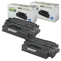 LD © HP Remanufactured CE505X (05X) Set of 2 Black Laser Toner Cartridges for the P2055 Printers LD © HP Remanufactured CE505X (05X) Set of 2 Black Laser Toner Cartridges for the P2055 Printers