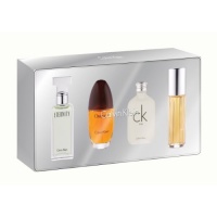 Calvin Klein 4 Piece Fragrance Set One Women's Spray, Eternity, Obsession, Escape Calvin Klein 4 Piece Fragrance Set One Women's Spray, Eternity, Obsession, Escape